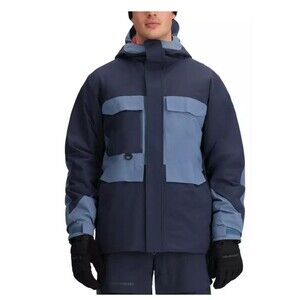 OBERMEYER Oberreute Jacket Men’s Size Large Blue NEW Ski Snowboard Coat RECCO